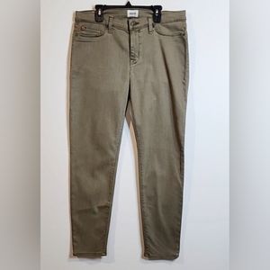 Hudson jeans krista ankle NWT Size 31 Light Army Gree